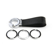 Load image into Gallery viewer, TROIKA Key-Click Leather Valet Keychain with Innovative Click Mechanism
