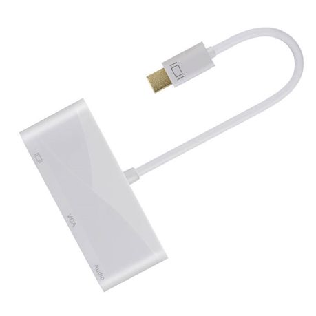 Astrum Full HD Mini Display Port to HDMI + VGA Active Adapter