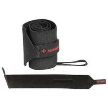 Load image into Gallery viewer, Harbinger Pro Thumb Loop Wrist Wraps One Size Black
