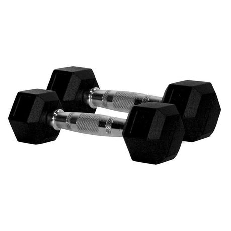 Justsports Hex Dumbbell Pair - 7.5kg Buy Online in Zimbabwe thedailysale.shop