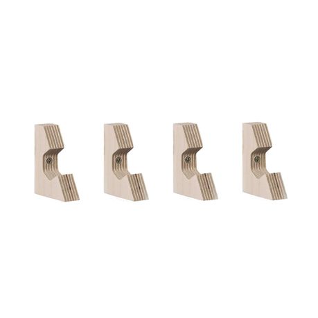 Tri Hex Wall Hooks (Set of 4) Buy Online in Zimbabwe thedailysale.shop