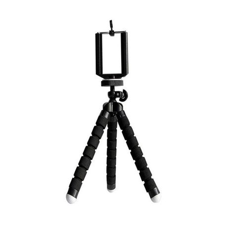 Large Spider Flexible Tripod - Black- 30cm Buy Online in Zimbabwe thedailysale.shop