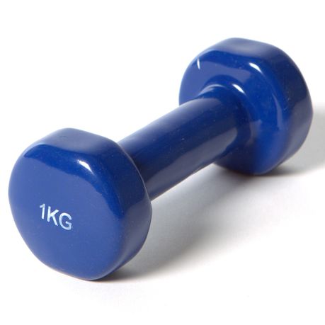 Justsports Vinyl Dumbbell Pair - 1kg