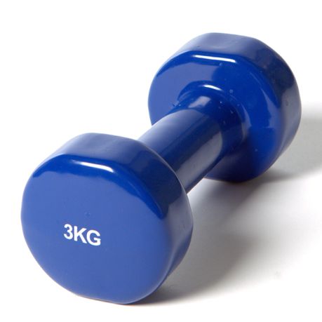 Justsports Vinyl Dumbbell Pair - 3kg