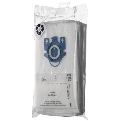 Value Pack of 4 Vacuum Cleaner Bags + Filters, for MIELE Vacuums Only (Blue Collar) Buy Online in Zimbabwe thedailysale.shop