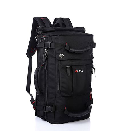 KAKA 2050 Multifunctional Waterproof Backpack 40L - Black Buy Online in Zimbabwe thedailysale.shop