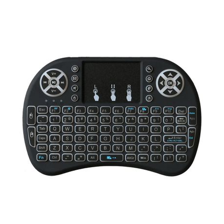 Mini Wireless Keyboard & Touchpad with Backlight Buy Online in Zimbabwe thedailysale.shop