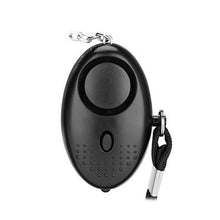 Load image into Gallery viewer, Killerdeals 130db Personal Safety Security Alarm Keyring - Black
