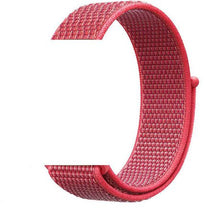 Load image into Gallery viewer, Nylon Loop Sports Strap for Apple Watch - Coral Pink (38mm or 40mm)
