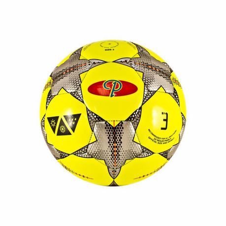 Premier PRM Glider Soccer Ball Size 3 Fluoro Yellow / Silver