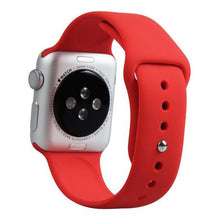 Load image into Gallery viewer, Silicon Strap for Apple Watch - Red (38mm or 40mm)
