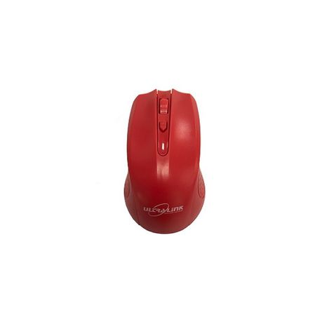 Ultra Link Wireless Optical Mouse - Red