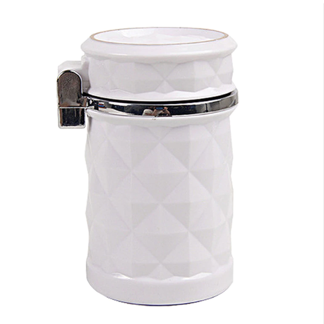 Car Handy Cigarette Ashtray - White Buy Online in Zimbabwe thedailysale.shop