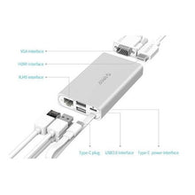 Load image into Gallery viewer, 6 in 1 USB Type-C Hub
