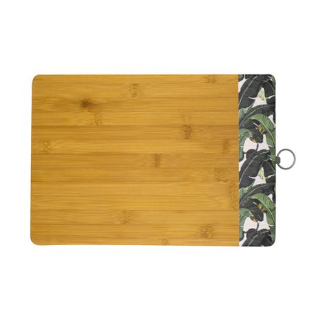 ALTA Bamboo Cutting Board with Pattern - Palm Leaves Buy Online in Zimbabwe thedailysale.shop