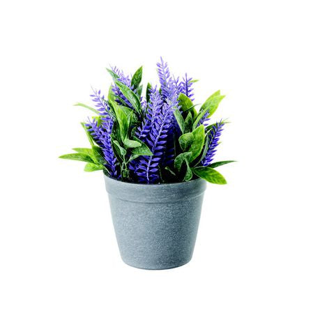 Artificial Pot Plant - Lavender (17 cm) Buy Online in Zimbabwe thedailysale.shop