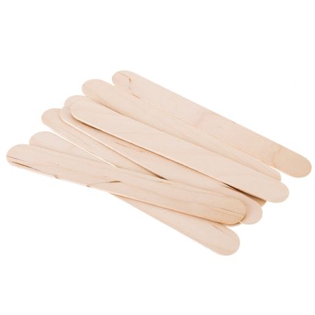 Wooden craft Lolly Sticks Plain 100 Pieces Buy Online in Zimbabwe thedailysale.shop