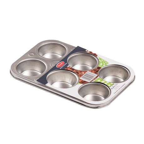 Metalix - 6 Cup Muffin Tin Buy Online in Zimbabwe thedailysale.shop