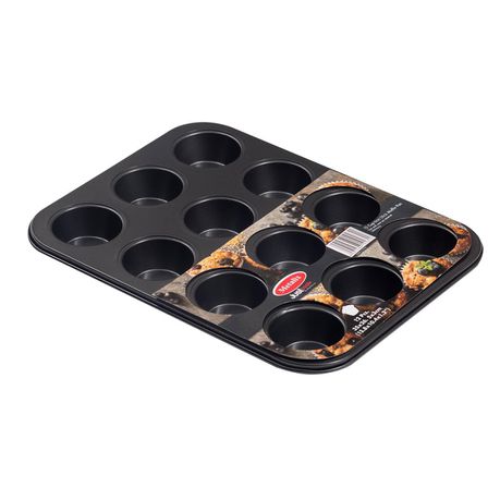 Metalix - 12 Cup Muffin Non-Stick Buy Online in Zimbabwe thedailysale.shop