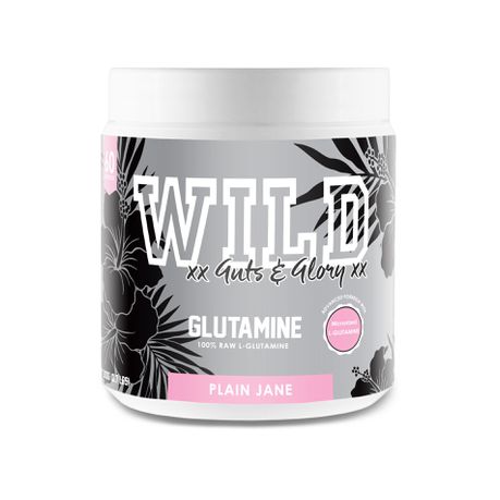 WILD Guts & Glory Glutamine 300g - Plain Jane Buy Online in Zimbabwe thedailysale.shop