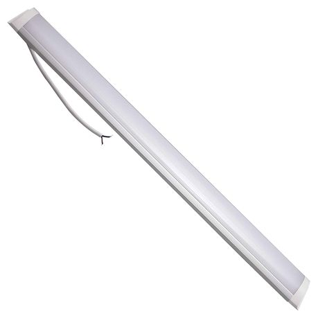 LED Batten Ceiling Light Natural White 36Watt Low Profile Wide Tube Buy Online in Zimbabwe thedailysale.shop