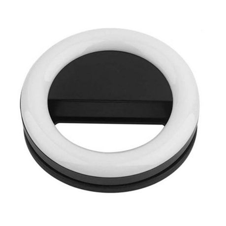 RK-14 Selfie Ring Light for Mobile Phone Black