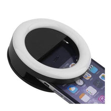 Load image into Gallery viewer, RK-14 Selfie Ring Light for Mobile Phone Black
