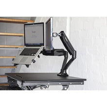 Load image into Gallery viewer, Flexispot F7DB Dual Screen Height Adjustable Monitor Arm Mount
