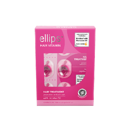 ellips Pink Hair Repair Treatment - 12 Capsule Box Buy Online in Zimbabwe thedailysale.shop