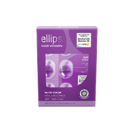 ellips Purple Nutri Colour Treatment - 12 Capsule Box Buy Online in Zimbabwe thedailysale.shop