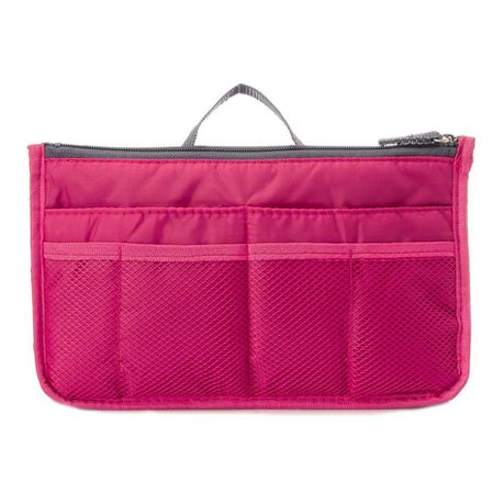 My Bag Travel Cosmetic & Organizer Handbag - Dark Pink Buy Online in Zimbabwe thedailysale.shop