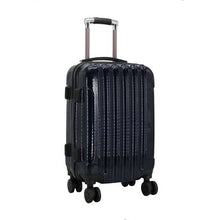 Load image into Gallery viewer, Hazlo 5 Piece ABS+PC Hard Luggage Bag Set with Trolley - Black
