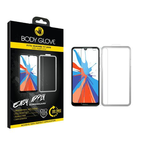 Body Glove Huawei Y7 2019 Easy Apply Tempered Screen Guard