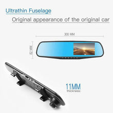 Load image into Gallery viewer, Rearview Mirror Dual Channel DVR Camera Recorder Dash Cam
