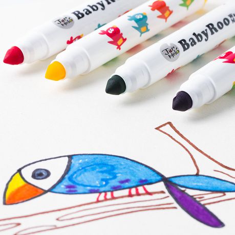 Jarmelo Baby Roo Washable Markers: 48 Markers Buy Online in Zimbabwe thedailysale.shop