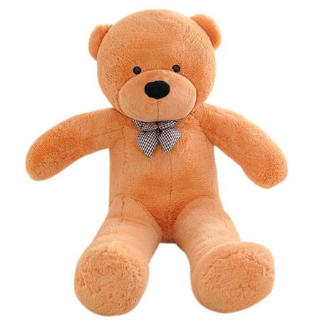 Giant Cuddly Plush Stuffed Bear - Light  Brown - 60cm