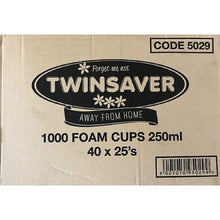 Load image into Gallery viewer, Foam Cups 250ml - Box 1000
