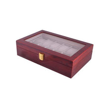 Load image into Gallery viewer, Marco (12-Slot) MDF Wooden Watch Box - Unisex Organizer
