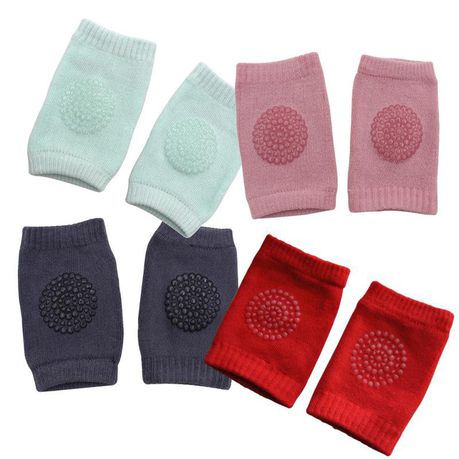 4aKid Pack of 4 X Baby Knee Pads – Girl