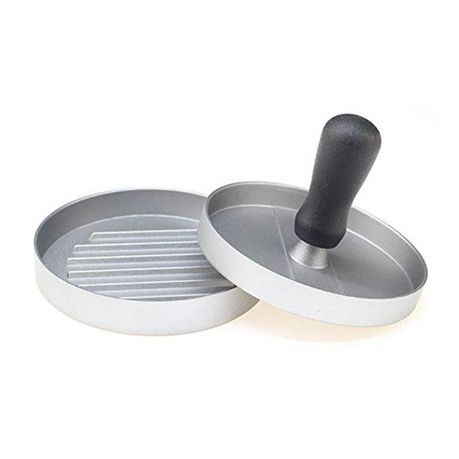 Heartdeco Aluminium Burger Meat Patty Press Maker Mould Outdoor Roast Plate Buy Online in Zimbabwe thedailysale.shop