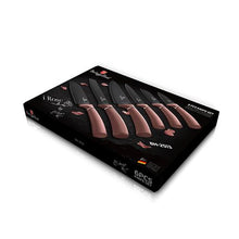 Load image into Gallery viewer, Berlinger Haus 6-Piece Non-Stick Coating Knife Set - i-Rose Edition
