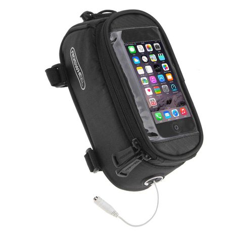 Bicycle Tube Bag for 5.5 inch GPS/Phone with Clear PU Cover Buy Online in Zimbabwe thedailysale.shop