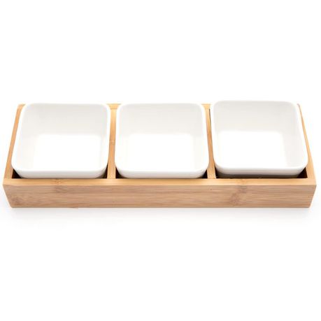 George & Mason - Divided Trio Sauce Bowl Buy Online in Zimbabwe thedailysale.shop