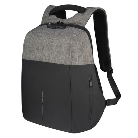 Volkano Anti-Theft Backpack - Smart Deux Series, Light Grey Edition Buy Online in Zimbabwe thedailysale.shop