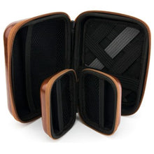 Load image into Gallery viewer, TROIKA Protective Organiser Cases with Zip ONPACK Brown-Set of 2
