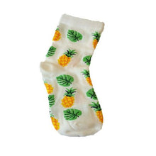 Load image into Gallery viewer, Women&#39;s Socks - Pineapple
