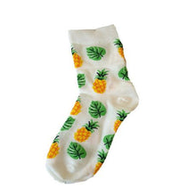 Load image into Gallery viewer, Women&#39;s Socks - Pineapple
