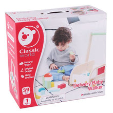 Load image into Gallery viewer, Classic World Baby Walker with Building Blocks
