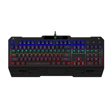 T-Dagger Battleship Wired Rainbow Mechanical Gaming Keyboard