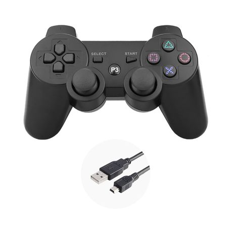 Wireless Controller for Playstation 3 + Charging Cable (Bundle) Buy Online in Zimbabwe thedailysale.shop